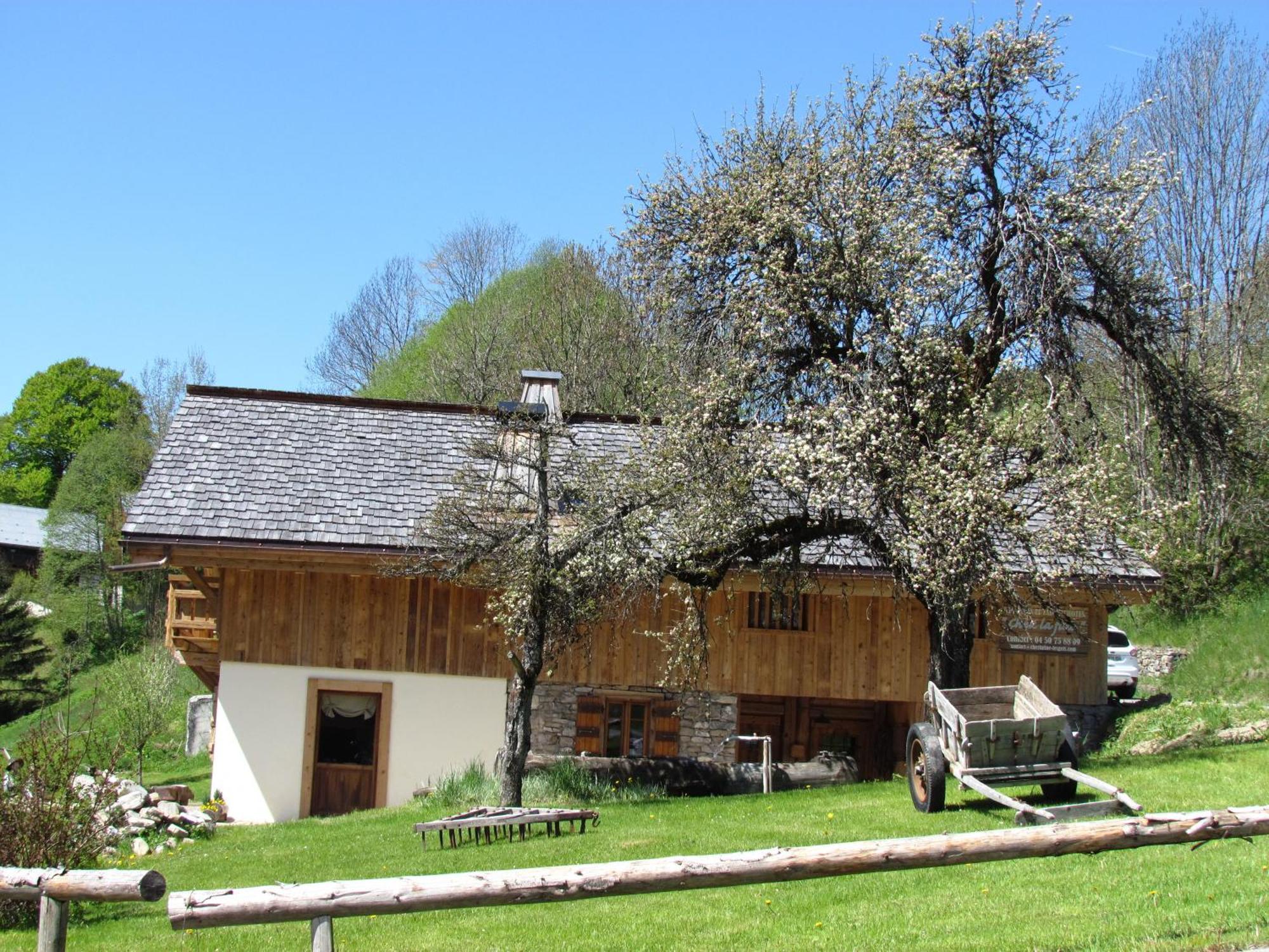 Bed and Breakfast Chez La Fine Les Gets Zewnętrze zdjęcie